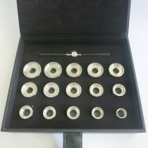 Set of 15PCS Stainless Steel Breitling Watch Case Openers for Bretling Watch Repair