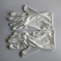 Microfiber Dust-free Glove Jewelry Disc Anti-Scratch White Wipe Cloth Glove