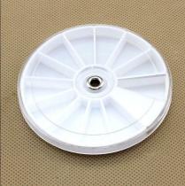 Round Plastic Box Diamond Beads Screws Small Part Storage Box with 12 Grids