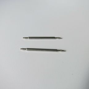 2pcs 2.0mm Thick Stainless Steel Spring Bar 20mm 22mm 23mm 24mm 26mm 28mm 30mm
