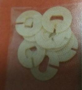 3 3/4 LIGNE Generic Watch Movement Ring Plastic Spacer for ETA 280.002 PLX732