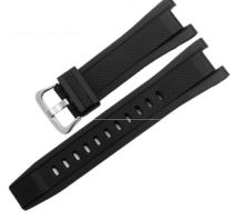 Generic Band Replacement Black Rubber Watch Strap for GST-W300 400G B100