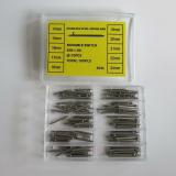 Box of 100PCS 1.5mm 1.8mm Thick Quick Release Spring Bar Length 14mm-24mm GF812U