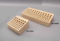 Wood Screwdriver Tweezer Stand 46 or 98 Holes for Organizing Watch Repair Tool