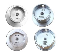 Stainless Steel Watch Movement Holder with Adjustable Hollow Center Screw for 2000 2824 2035 2671