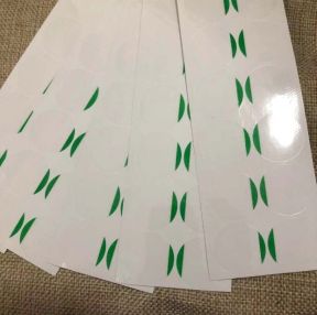 Assortment of 28pcs Watch Back Case Film Stickers 27mm Diameter