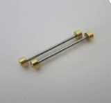 1.2mm 1.3mm Rose Gold Steel Gold Color T-bar Lug Screw for Watch Strap