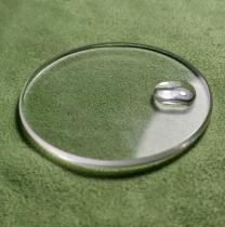 Flat Sapphire Watch Crystal with Date Window Bubblen Magnifier Len