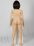 【最新関節指とリアルメイク塗装無料】AXBDoll 120CMバスト平 ＃A121ヘッド ロリ系TPEラブドール