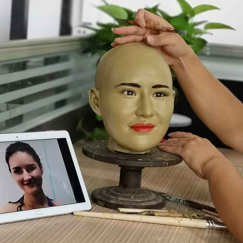 Mzrdoll オーダーメイド頭部の製作受付 特注文シリコンヘッド