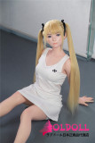 「一つヘッド無料に追加」WAXDOLL  フルシリコン製  marie rose 147cm Aカップ+G53 等身大ロリリアルラブドール