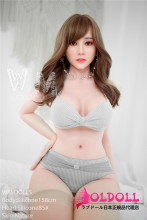 WMDOLL フルシリコンドール 158cm Cカップ ヘッド#85  リアルラブドール 眉毛眉毛が植毛あり