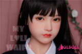 My Loli Waifu 150cm Dカップ 莉央Rioヘッド tpe製ヘッド+TPE製ボディー  掲載画像職人メイク加工あり ロり系等身大リアルラブドール