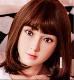 XYDOLL 158cm Cカップ ＃Eヘッド  シリコンヘッド＋TPEボディ 眉毛と睫毛植毛加工あり 等身大リアルラブドール