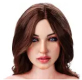 XYDOLL 158cm Cカップ ＃Pヘッド  シリコンヘッド＋TPEボディ 眉毛と睫毛植毛加工あり 等身大リアルラブドール