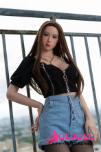 WAXDOLL フルシリコン製  130cm Bカップ+GE13M 等身大ロリ系リアルラブドール 【170cmボディの縮小版】