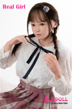 Real girl 157cm Cカップ ヘッド R34ヘッド シリコンヘッド+tpe製ボディ 等身大リアルラブドール