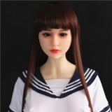 Sanhui doll (TPE製) 148cm Ｃカップ ＃T7ヘッド 掲載画像同じ指定メイク② TPE製ラブドール
