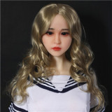 Sanhui doll (TPE製) 148cm Ｃカップ ＃T7ヘッド 掲載画像同じ指定メイク② TPE製ラブドール