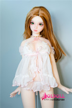 【宣伝画像と同じ衣装を付属します】JYDOLL シリコン製ラブドール #草莓（いちご）ヘッド 60cm ミニドール 2.5KG