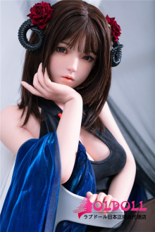FUDOLL #014ヘッド 148cm Dカップ フルシリコン製 眉毛と睫毛植毛加工あり 等身大リアルラブドール
