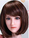 Sanhui Doll 掲載画像は145cmDカップ 最新作#145-11ヘッド  シリコン製等身大リアルラブドール