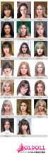 Irontechdoll  シリコン製ヘッド ヘッド単体 頭のみ  眉毛と睫毛植毛加工あり