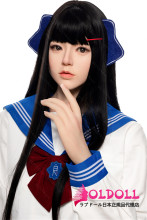 Bezlya DOLL  163cm Cカップ #H海棠ヘッド  シリコン製ヘッド+tpeボディ 眉毛と睫毛植毛加工あり 等身大リアルラブドール