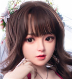 Bezlya DOLL  155cm Aカップ貧乳 #X水仙ヘッド  シリコン製ヘッド+tpeボディ 眉毛と睫毛植毛加工あり 等身大リアルラブドール