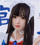 Bezlya DOLL  155cm Aカップ貧乳 #X水仙ヘッド  シリコン製ヘッド+tpeボディ 眉毛と睫毛植毛加工あり 等身大リアルラブドール
