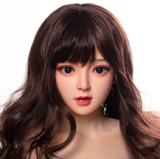 Bezlya DOLL  155cm Aカップ貧乳 #X水仙ヘッド  シリコン製ヘッド+tpeボディ 眉毛と睫毛植毛加工あり 等身大リアルラブドール