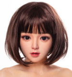 Bezlya DOLL  155cm Aカップ貧乳 #X水仙ヘッド  シリコン製ヘッド+tpeボディ 眉毛と睫毛植毛加工あり 等身大リアルラブドール