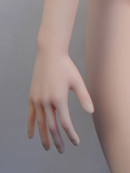 DOM DOLL 130cm貧乳 Aカップ  D4ヘッド 等身大リアルラブドール ヘッドとボディー材質選択可能 カスタマイズ可 ●宣材写真はフルシリコン材質