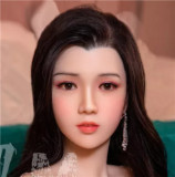 wmdoll シリコンヘッド#29  164cm Dカップ シリコン頭+tpe体 リアルラブドール 眉毛など植毛タイプ