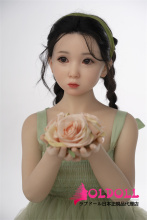 AXBDOLL 掲載画像シリコンヘッドGB13 新型tpeボディ130CM バスト大 ロリ系ミニドール 等身大TPEラブドール