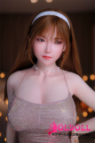 JYDOLL フルシリコン製ラブドール ヘッド依婉 170cm Dカップ スターメイク 睫毛と眉毛植毛あり