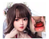 Bezlya DOLL  155cm Aカップ貧乳 #夕颜ヘッド  シリコン製ヘッド+tpeボディ 眉毛と睫毛植毛加工あり 等身大リアルラブドール