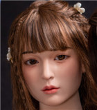 Bezlya DOLL  136cm AAカップ #M茉莉ヘッド  フルシリコン製 眉毛と睫毛植毛加工あり 等身大リアルラブドール