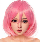 Bezlya DOLL  163cm Aカップ #H海棠ヘッド  シリコン製ヘッド+tpeボディ 眉毛と睫毛植毛加工あり 等身大リアルラブドール