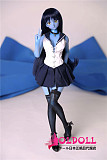 Mini Doll ミニドール 60cm 普通乳 シリコン製 ブルー肌色 セックス可能  収納が便利 使いやすい 普段は鑑賞用 小さいラブドール 女性素体 フィギュア cosplay