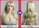 JYDOLL フルシリコン製ラブドール ヘッド依婉 170cm Dカップ スターメイク 睫毛と眉毛植毛あり
