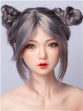 DOM DOLL 148cm普通乳 Cカップ  雪洛ヘッド 等身大リアルラブドール ヘッドとボディー材質選択可能 カスタマイズ可 ●宣材写真はフルシリコン材質