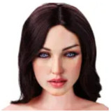 XYDOLL 158cm Fカップ #R 贝拉ヘッド  シリコンヘッド＋TPEボディ 眉毛と睫毛植毛加工あり 等身大リアルラブドール