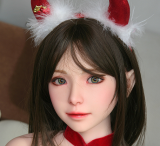 SHEDOLL 140cm Aカップ  洛小夕(luoxiaoxi)ヘッド  シリコンヘッド tpe製ボディ 等身大リアルラブドール