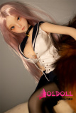 【宣伝画像と同じ衣装を付属します】JYDOLL シリコン製ラブドール #荔枝ヘッド 62cm 1.8kg ミニドール