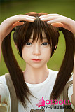 【即納品 日本倉庫発送 3日ぐらい届ける】Sanmu doll 145cm Bカップ #S37ヘッド 髪の毛が植毛あり シリコンヘッド+TPEボディ 等身大リアルラブドール