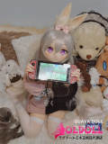 guavadoll（グアバ）番石榴 132cm AAカップ SANAヘッド  ビニール（PVC）ヘッド+TPEボディ 1：1 等身大ラブドール ジョイントM16 他社と交換可能 138-150ＣＭのボディに適用 ナチュラル肌色