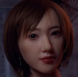 GD Sino doll ＃G6洛悠悠（luoyouyou）156cm Cカップ フルシリコンラブドール 掲載画像はBRメイク