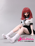 Mini Doll ミニドール 最新作 60cm 普通乳 凉子ヘッド シリコン製 軽量化 1kg 収納が便利 使いやすい 普段は鑑賞用 小さいラブドール 女性素体 フィギュア cosplay