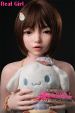 Real girl 148cm 貧乳  D6ヘッド フルシリコン製 口開閉機能 リアルな口腔構造あり 電動機能付き 等身大リアルラブドール